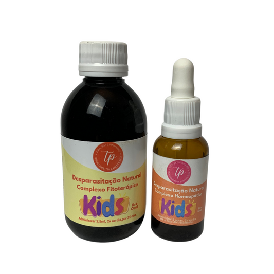 KIT DESPARASITAÇÃO KIDS